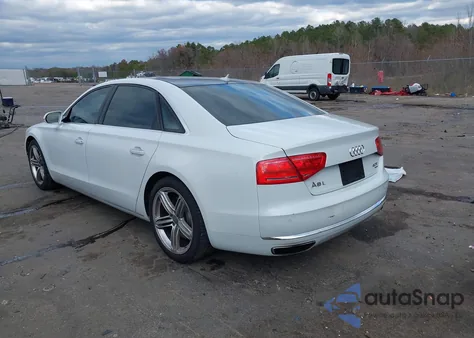 2013 Audi A8 L 4.0T from USA, damaged, VIN WAUR2AFD9DN006838
